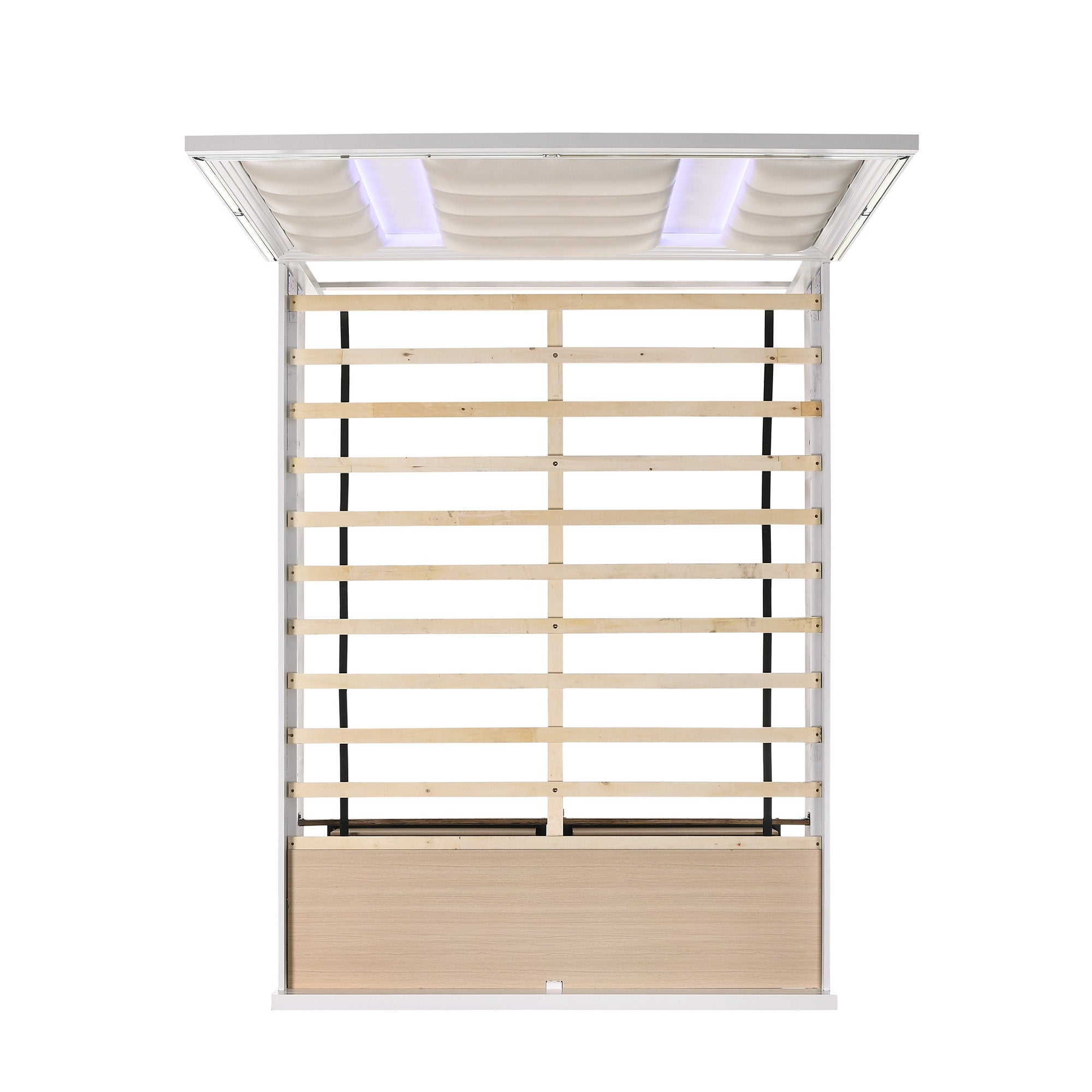Twenty Nine Queen Bed White