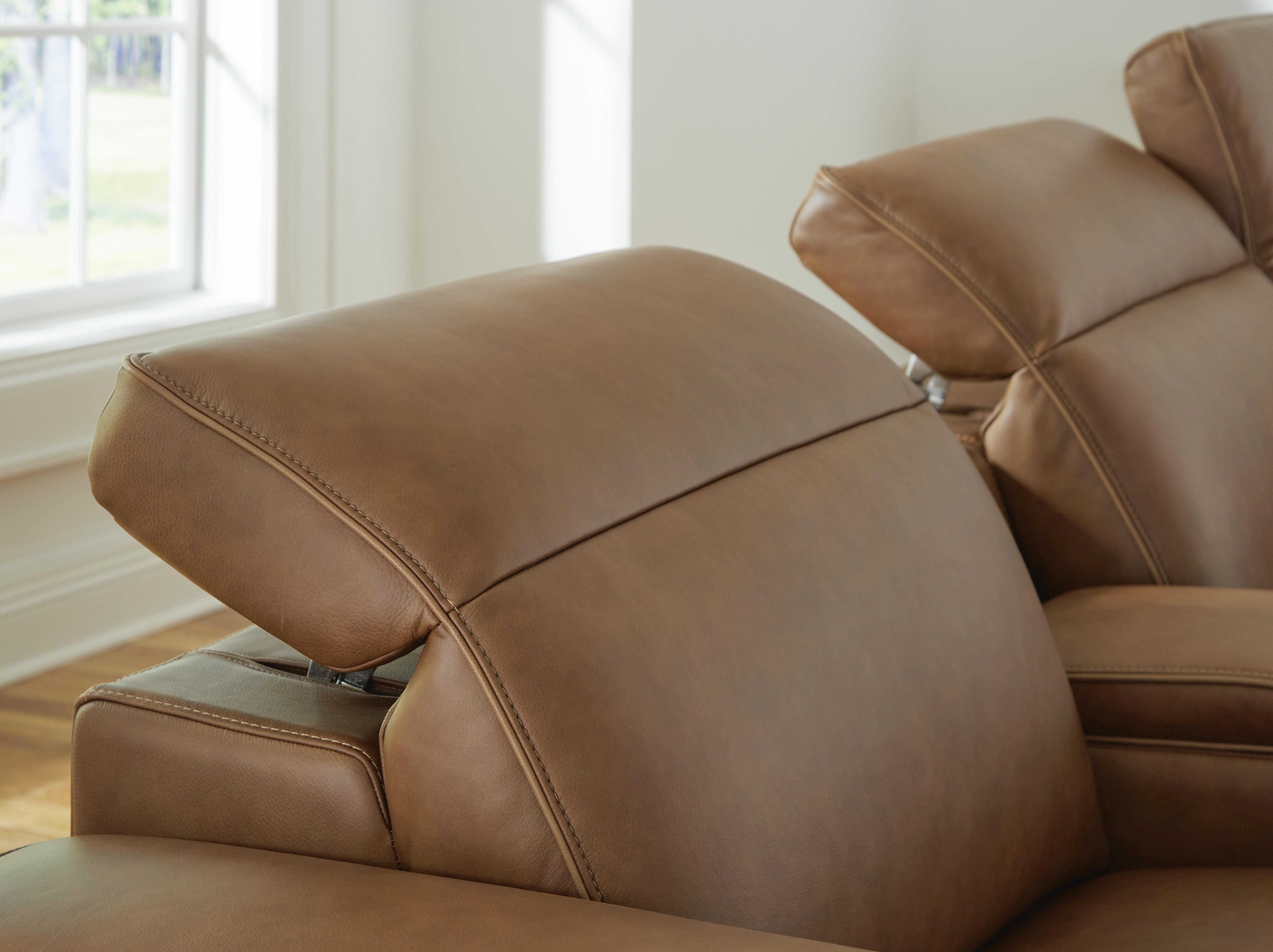Magic Man 6-Piece Power Reclining Sectional with Console