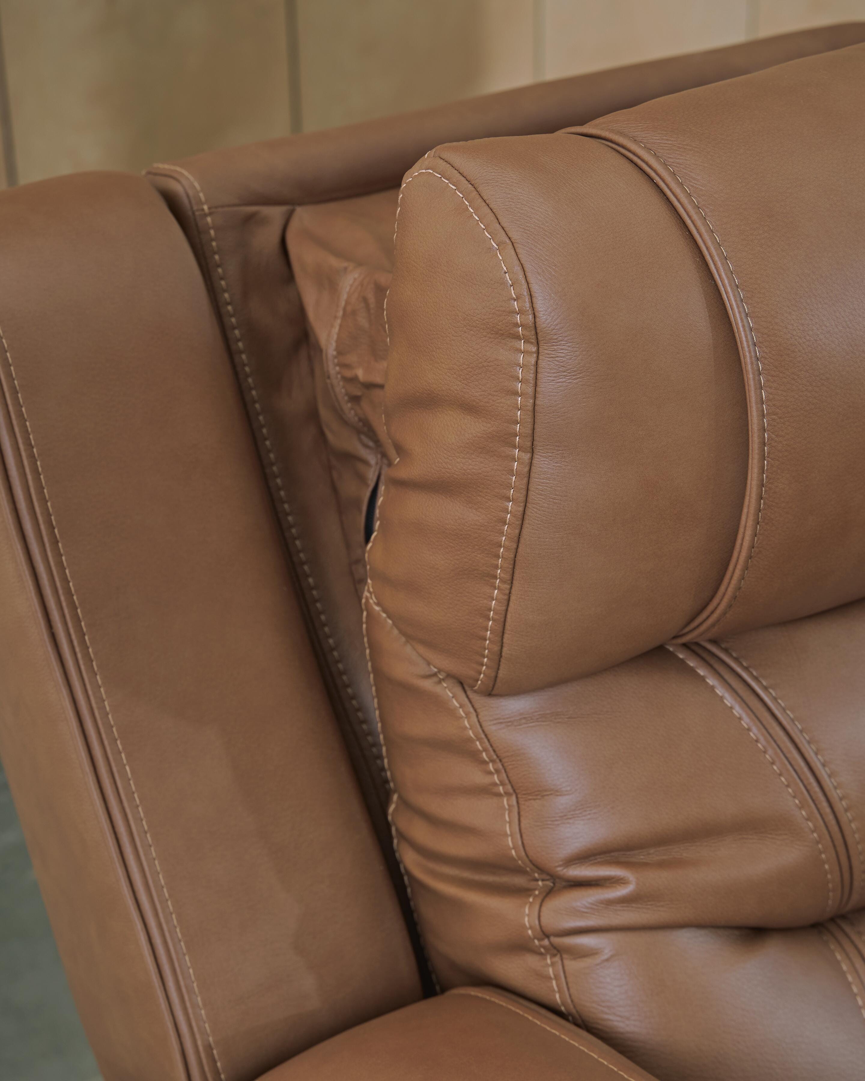 Knightington Power Reclining Sofa with Audio Seating