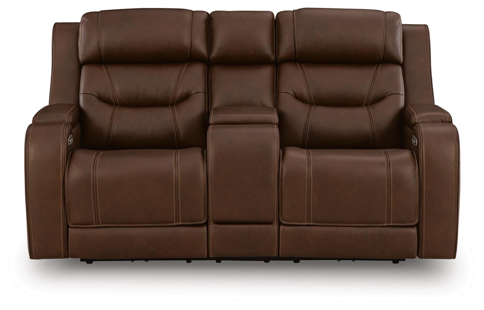 Knightington Power Reclining Loveseat with Audio Seating