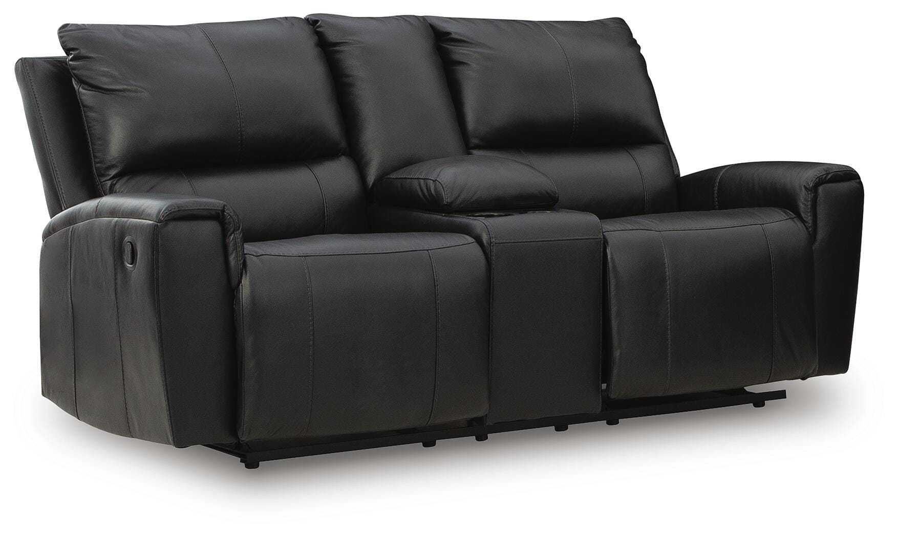 Glossmore Reclining Loveseat with Console