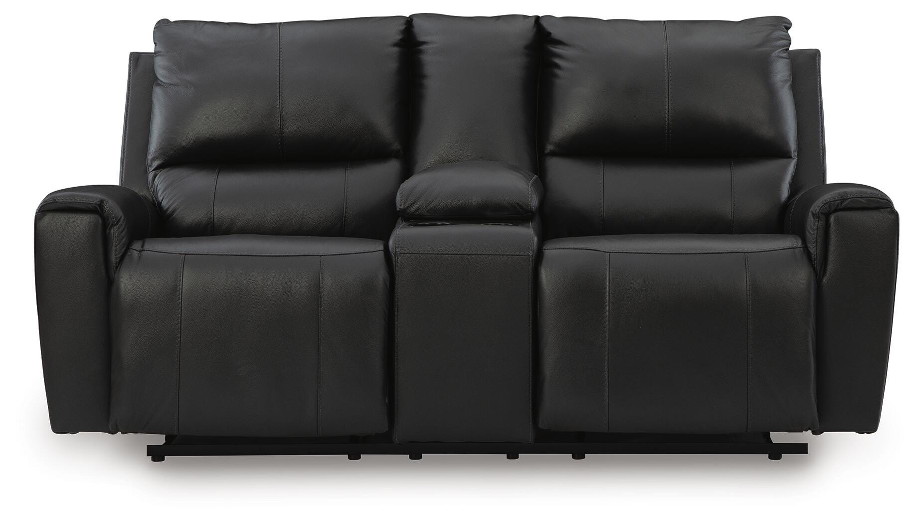 Glossmore Reclining Loveseat with Console