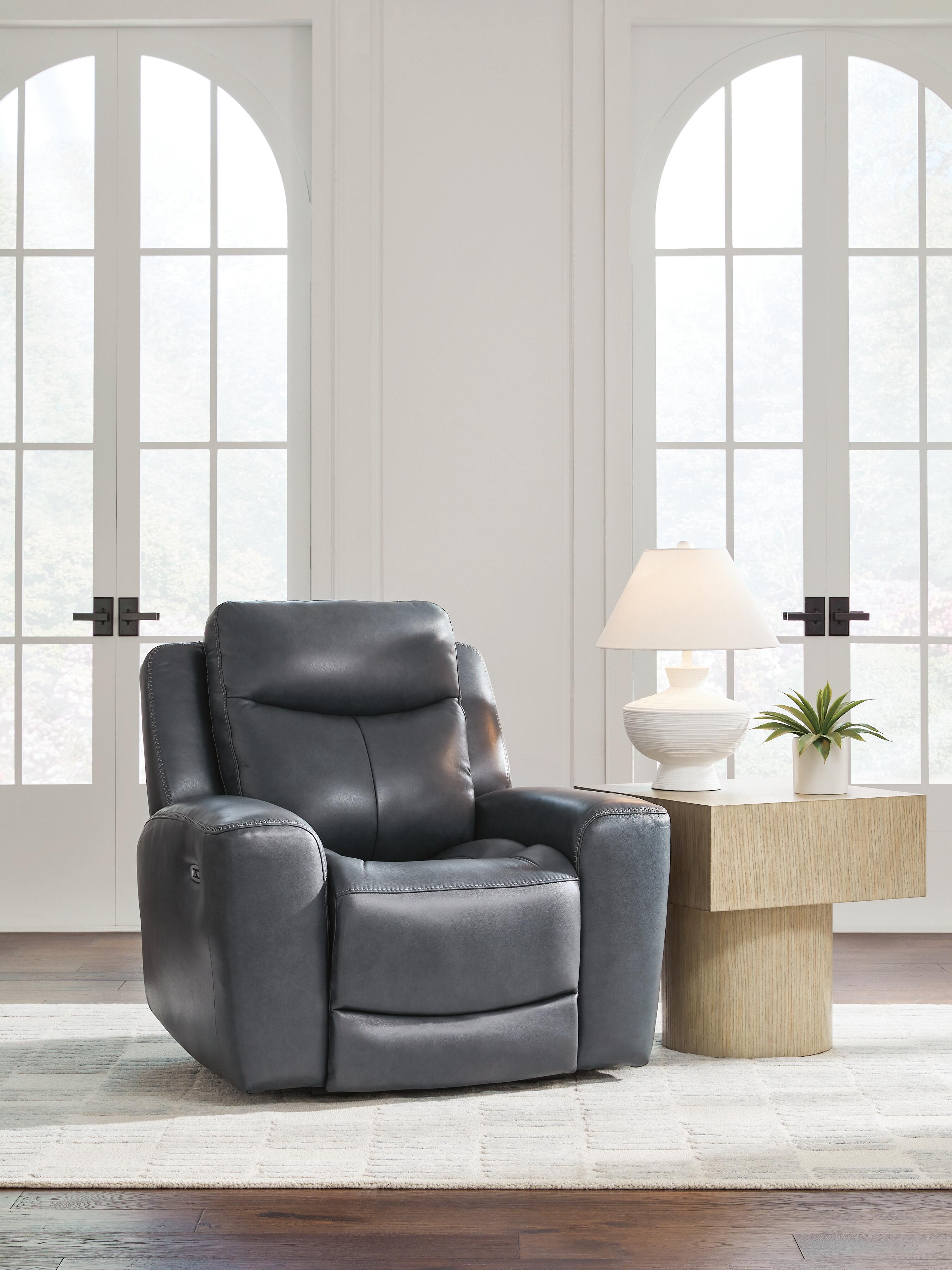 Dar Furniture - Ashley Furniture - Bexhurst Power Recliner - PWR Recliner/ADJ Headrest / Admiral - PCU1210013