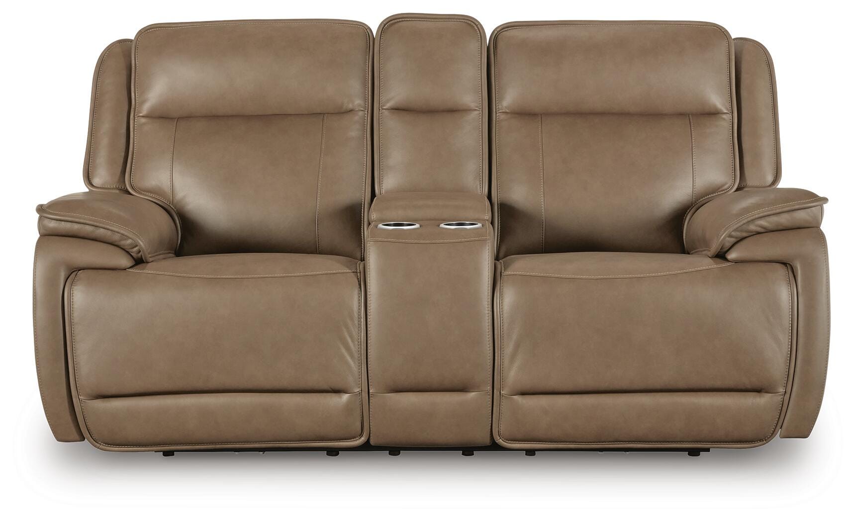 Glencroft Power Reclining Loveseat with Console