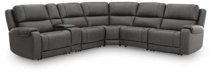 5Z - Pittson 6-Piece Power Reclining Sectional