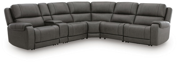 5Z - Pittson 6-Piece Power Reclining Sectional
