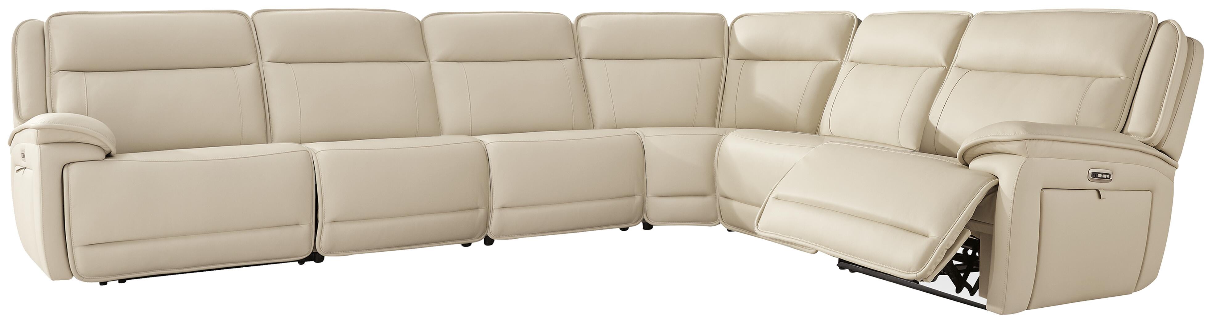 Dar Furniture - Ashley Furniture - Double Deal 6-Piece Reclining Sectional - 6-Piece Reclining Sectional / Almond - U13001S7