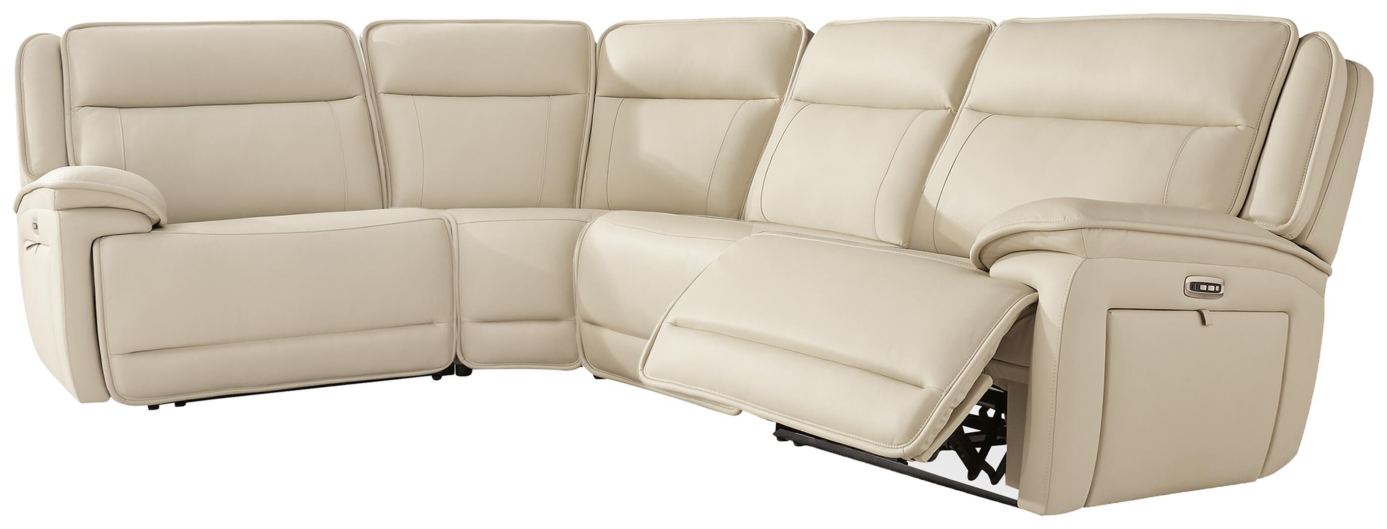 Dar Furniture - Ashley Furniture - Double Deal 4-Piece Reclining Sectional - 4-Piece Reclining Sectional / Almond - U13001S6