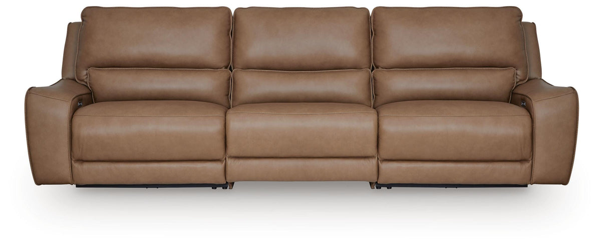 Dar Furniture - Ashley Furniture - DeepWakes 3-Piece Power Reclining Sectional - 3-Piece Power Reclining Sectional - PCU62606S1