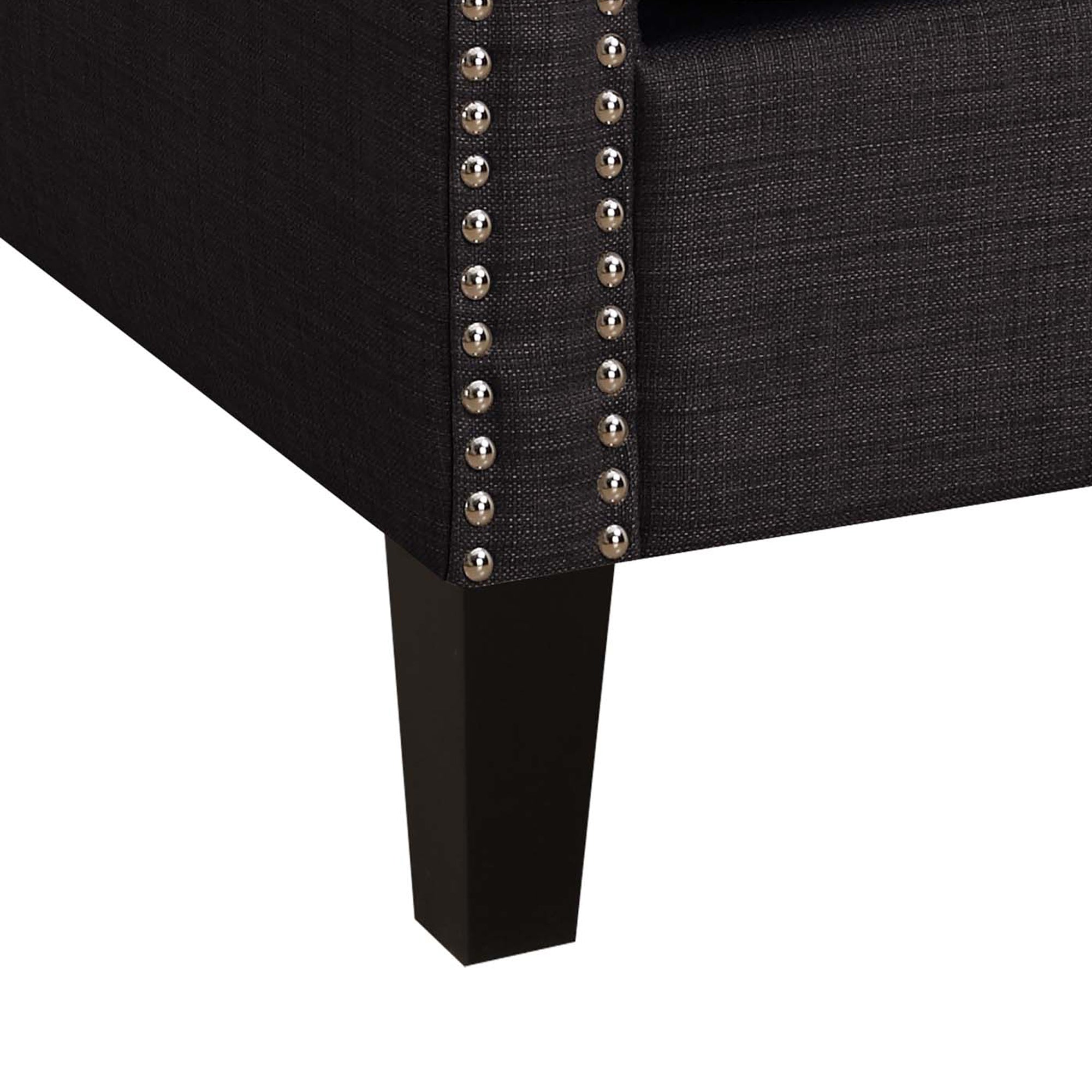 Erica 497 Chair W/Chrome Nails Heirloom Charcoal (ISTA 3)