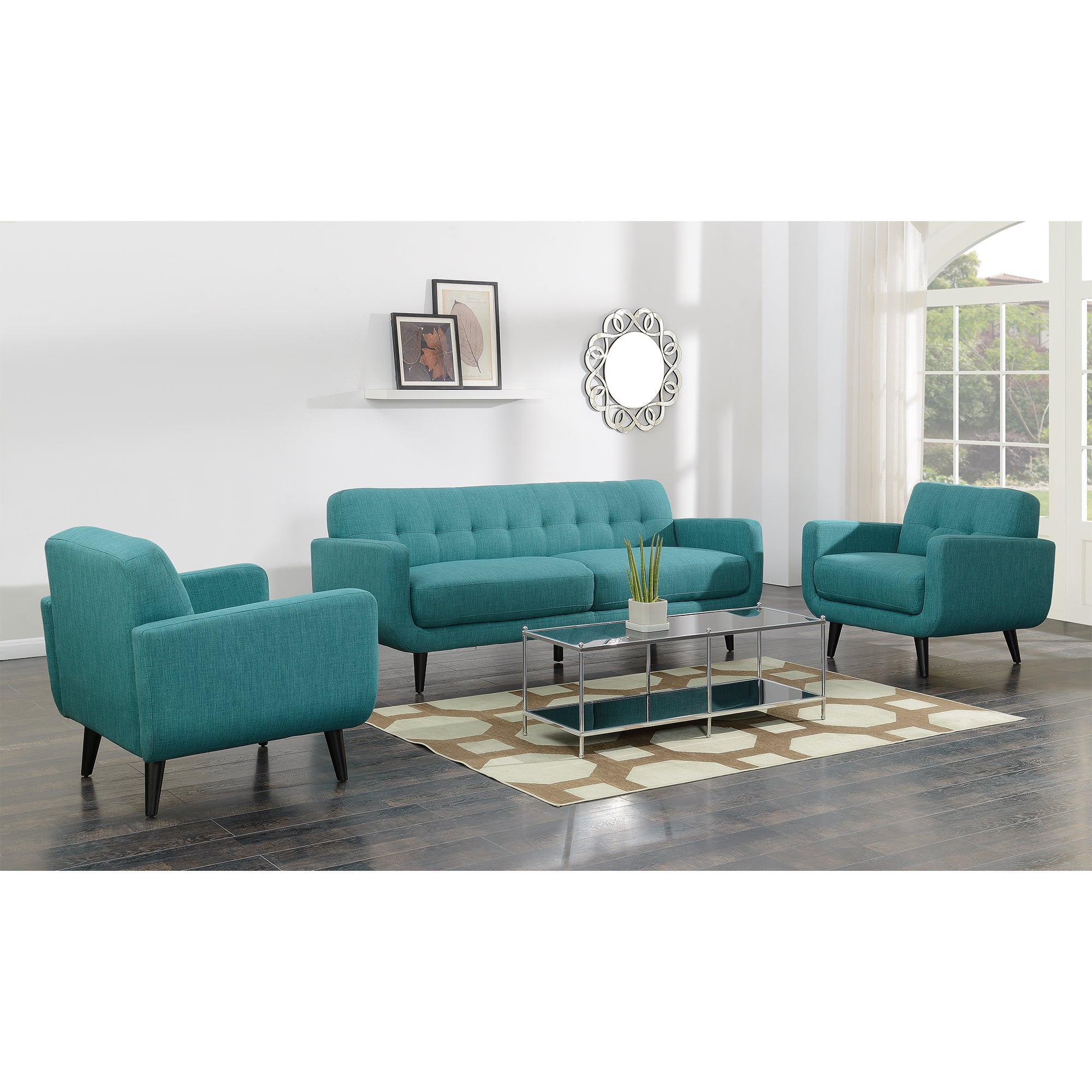 Hadley 4480 KD Chair Heirloom Teal – SKU UHD087100 | Elements