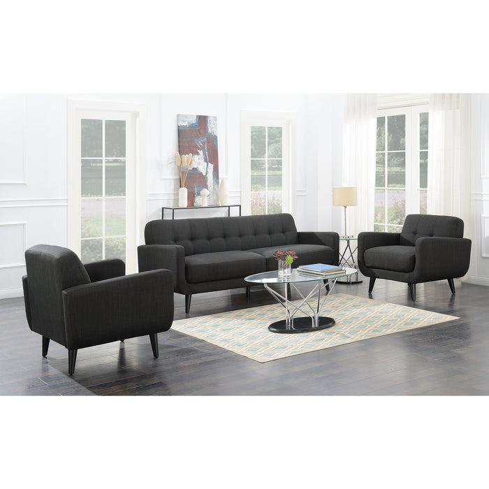 Hadley 4480 KD Chair Heirloom Charcoal