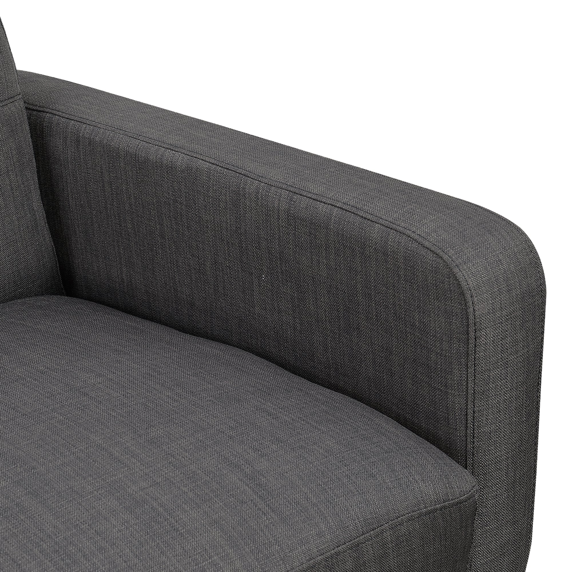 Hadley 4480 KD Sofa Heirloom Charcoal w/No Pillows