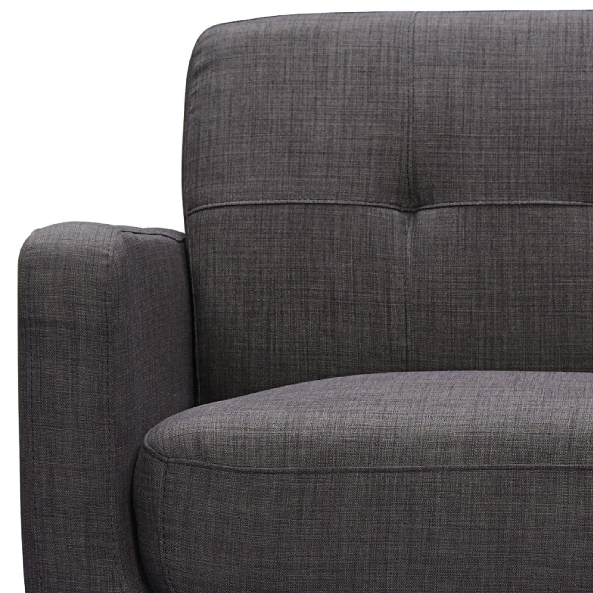 Hadley 4480 KD Sofa Heirloom Charcoal w/No Pillows