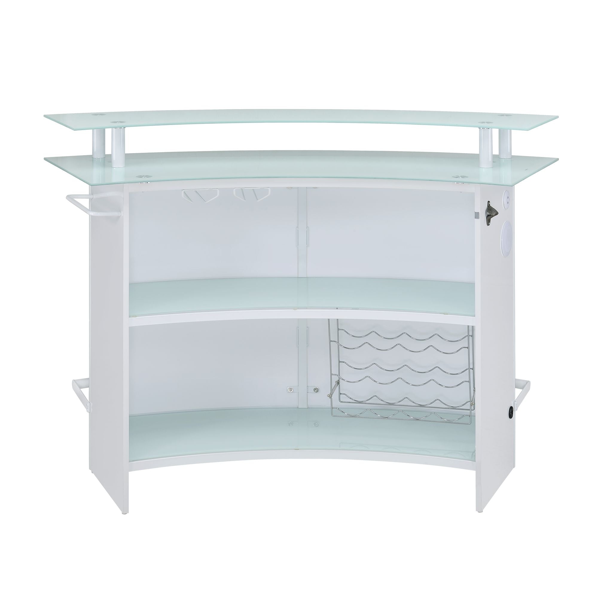 Valentina Bar Table in White