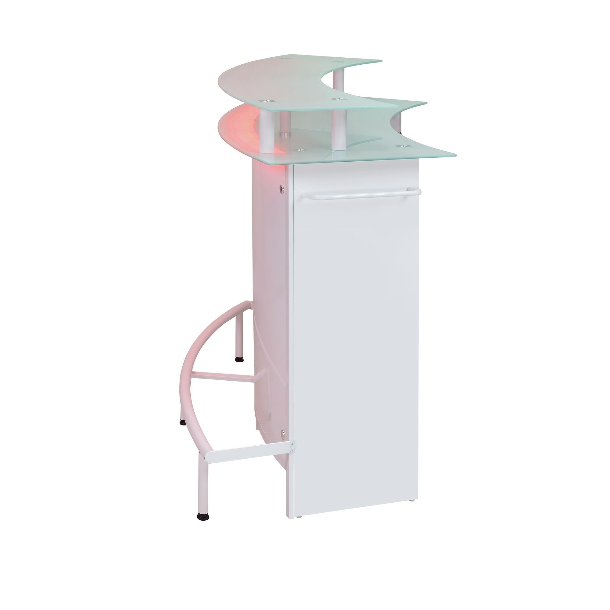 Valentina Bar Table in White