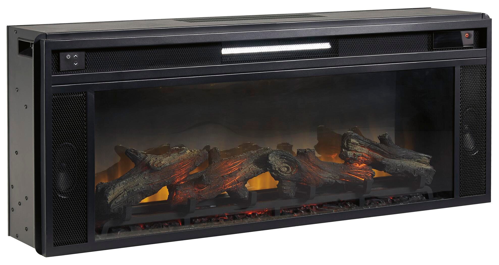 Dar Furniture - Ashley Furniture - Entertainment Accessories Fireplace Insert - Fireplace Insert / Black - W100-12