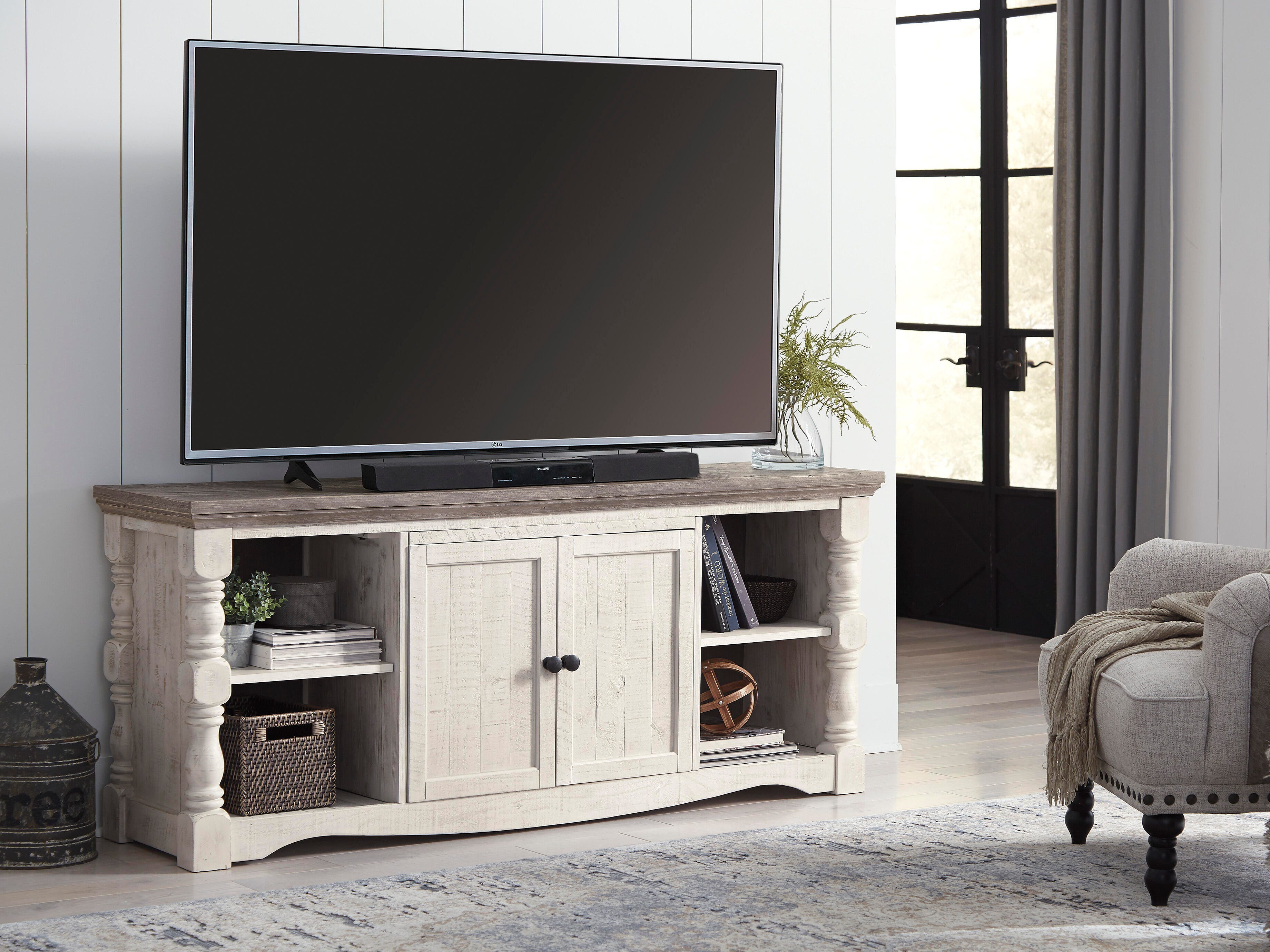 Dar Furniture - Ashley Furniture - Havalance 67" TV Stand - 67" / Two-tone - W814-30