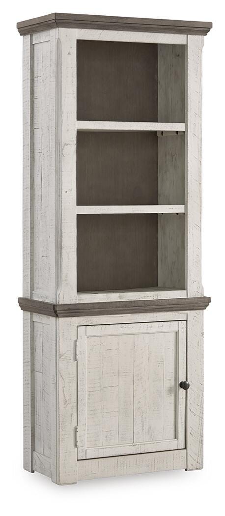 Dar Furniture - Ashley Furniture - Havalance Left Pier Cabinet - Left Pier Cabinet / Two-tone - W814-33