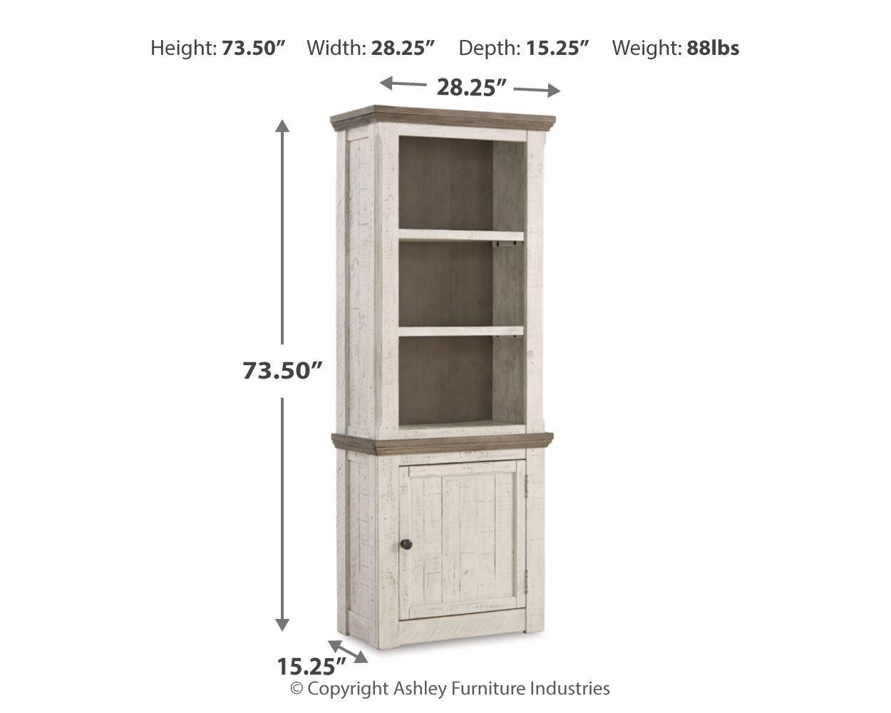 Havalance Right Pier Cabinet