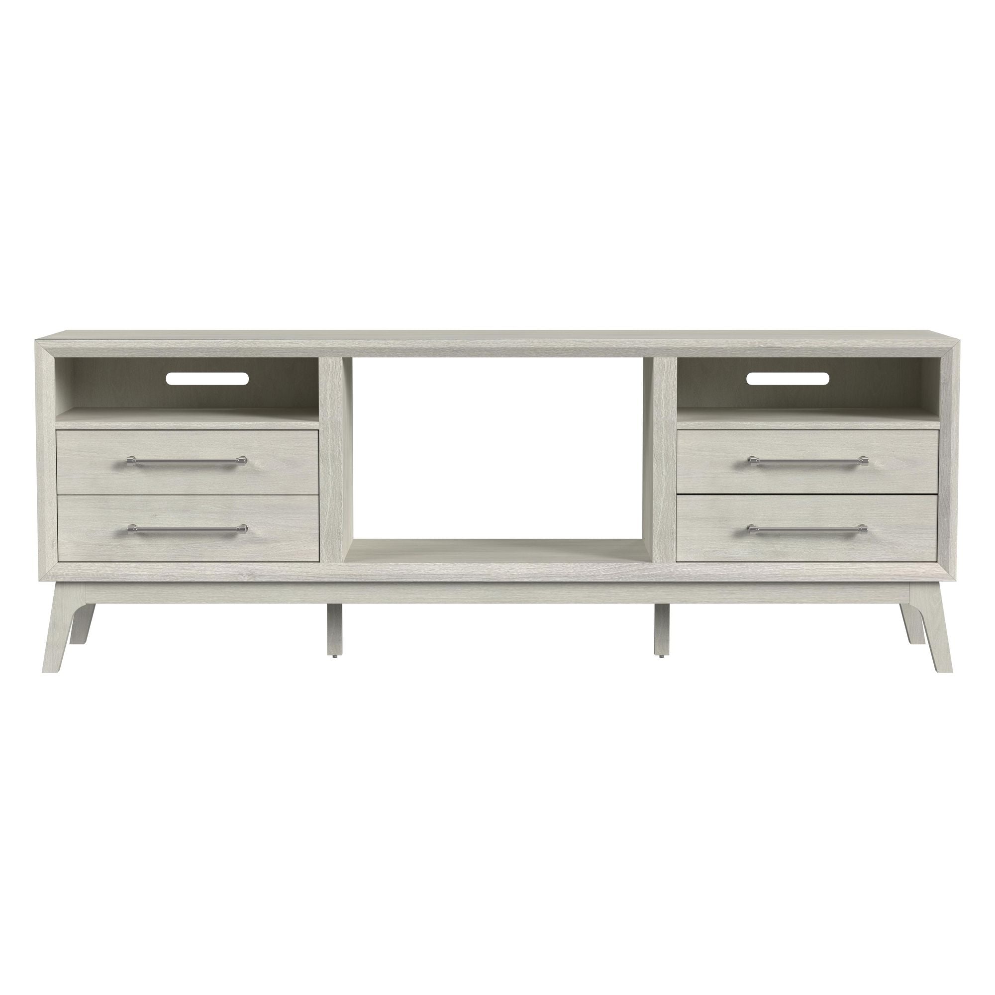 Westland 71" TV Console without Fireplace Insert in Almond