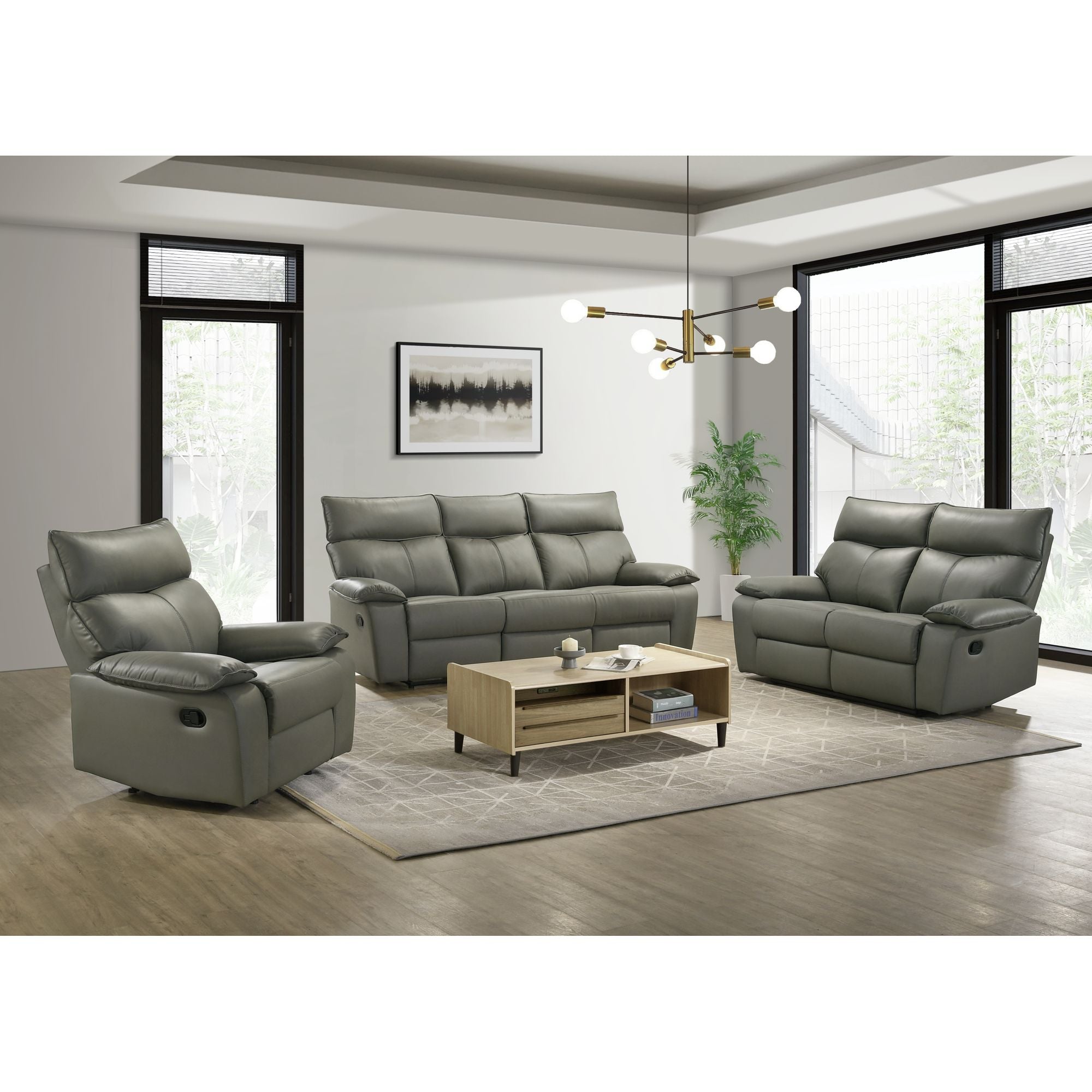 Wildcat Motion Sofa in Aviarah Grey – SKU U-15630-3631-305 | Elements