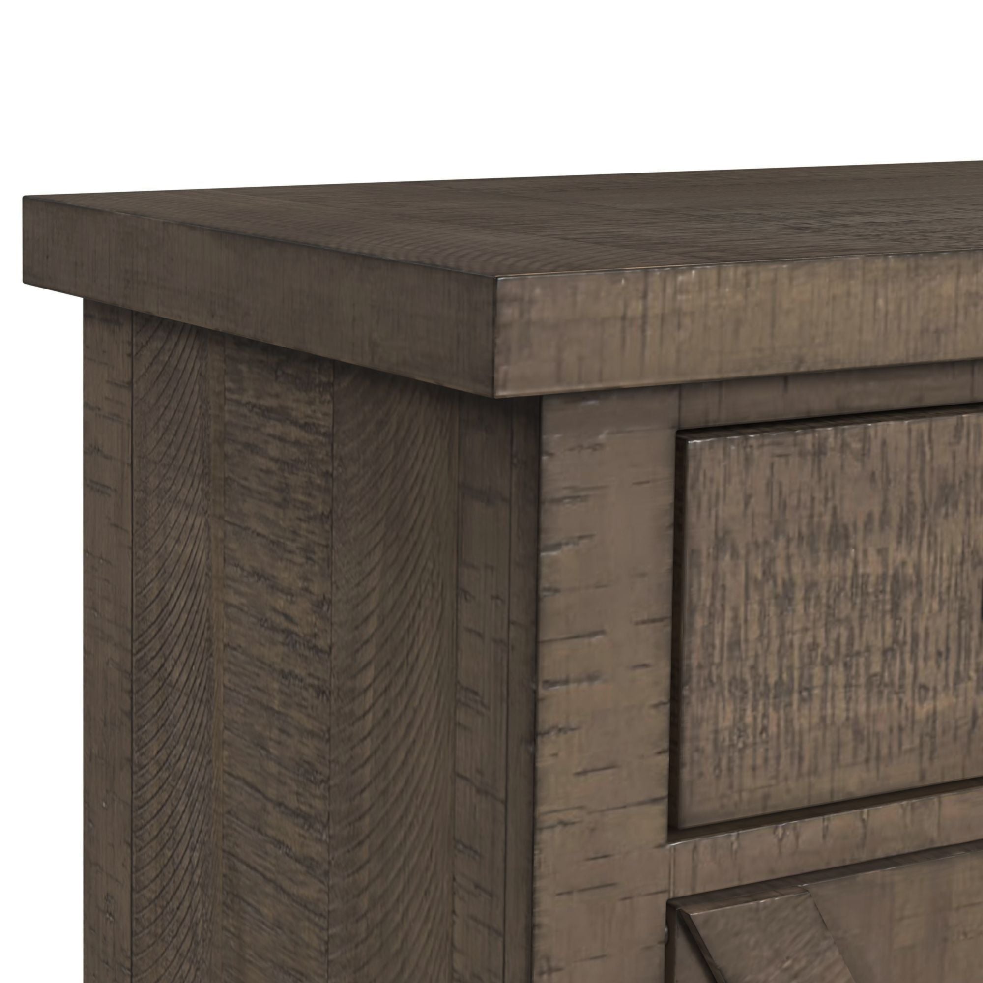 Yellowstone Server in Medium Brown