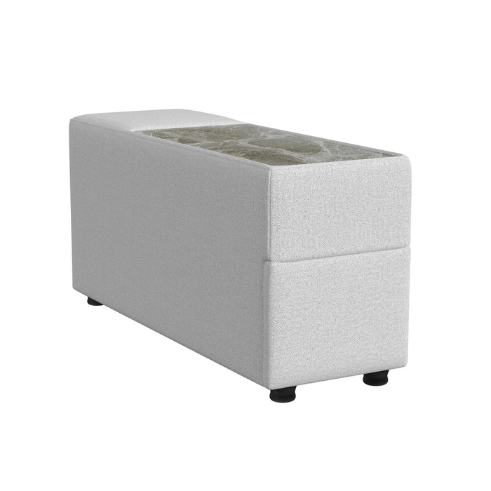 Zandara Modular Console with Speaker and Cooler - Olefin Beige