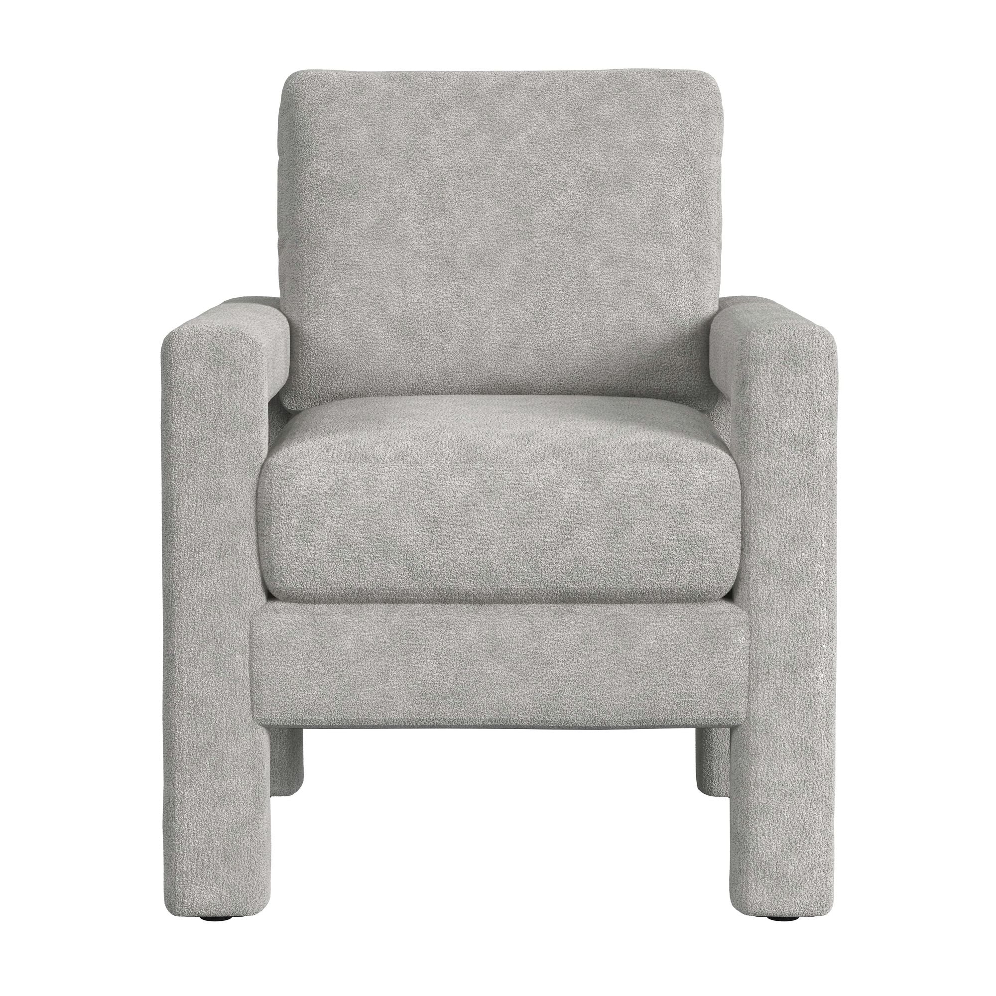 Zoey Chair in Balina Light Grey