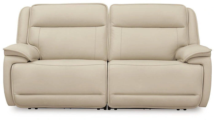 Double Deal Power Reclining Loveseat Sectional