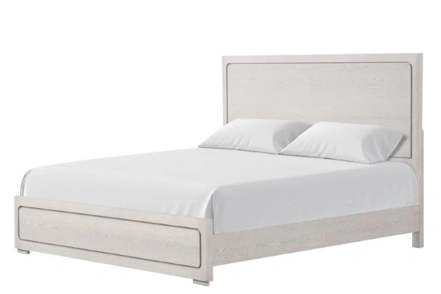 Crowthorne E.King & Queen Bed Grey & White