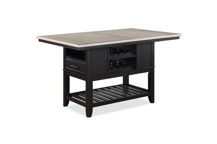 Frey Counter Height Table In Dark Brown