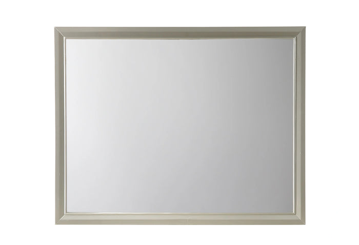 Crown Mark Lyssa Mirror In Embossed Crocodile Pattern