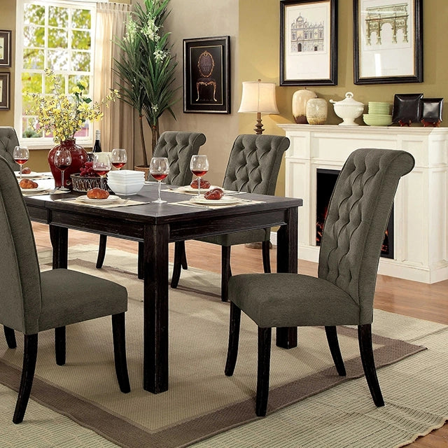 Sania 7 Pc Dining Table Set